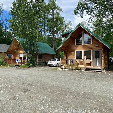 Talkeetna Log Cabin With Hot Tub Unit 1 المظهر الخارجي الصورة
