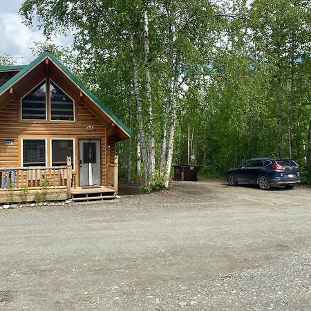 Talkeetna Log Cabin With Hot Tub Unit 1 المظهر الخارجي الصورة