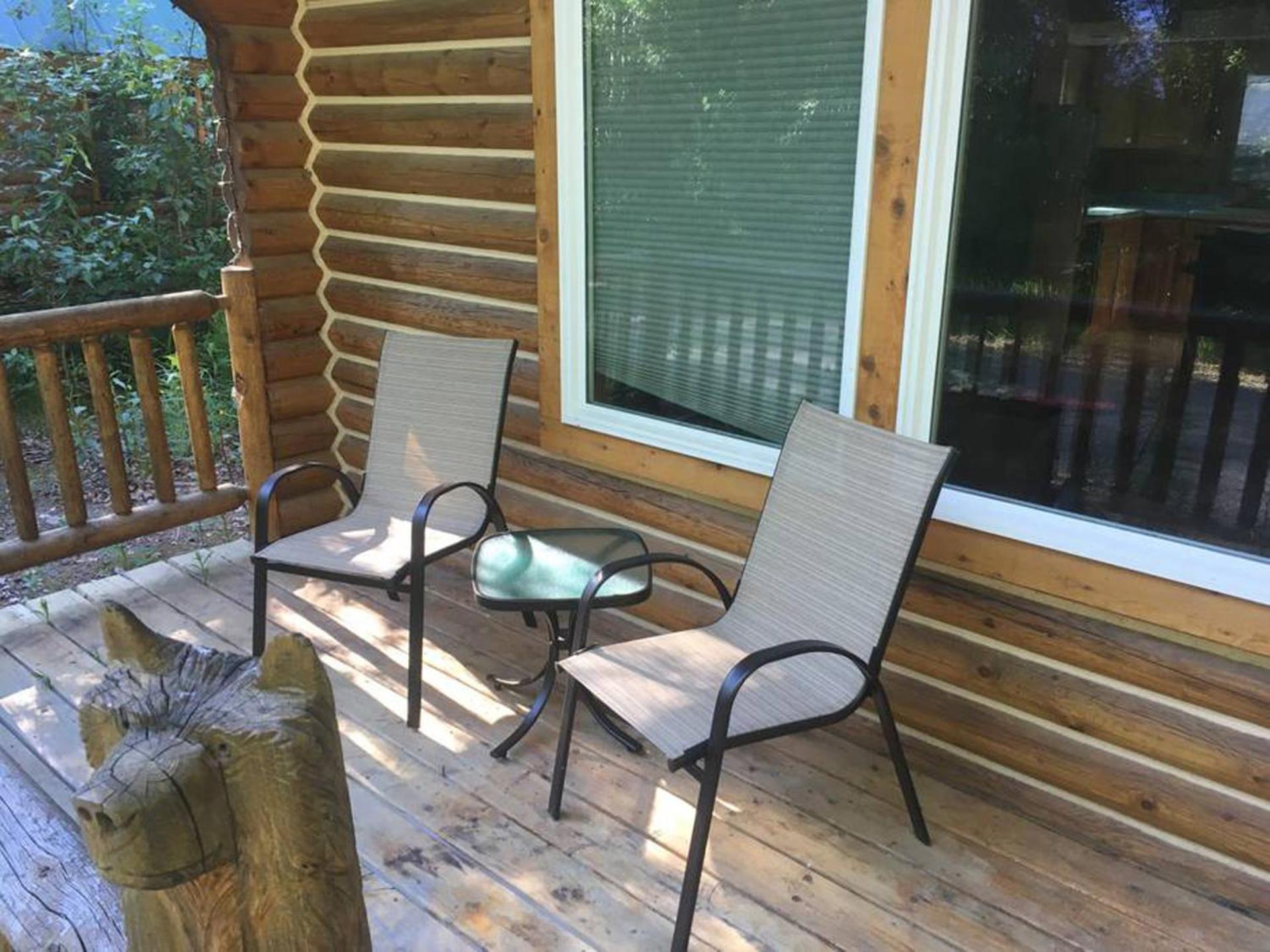 Talkeetna Log Cabin With Hot Tub Unit 1 المظهر الخارجي الصورة