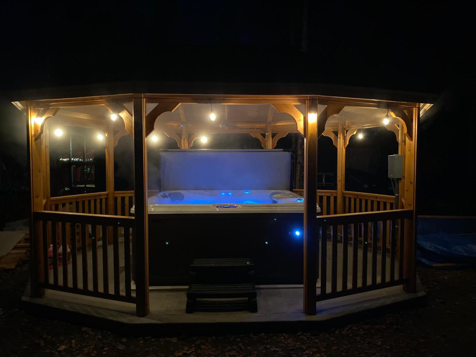 Talkeetna Log Cabin With Hot Tub Unit 1 المظهر الخارجي الصورة