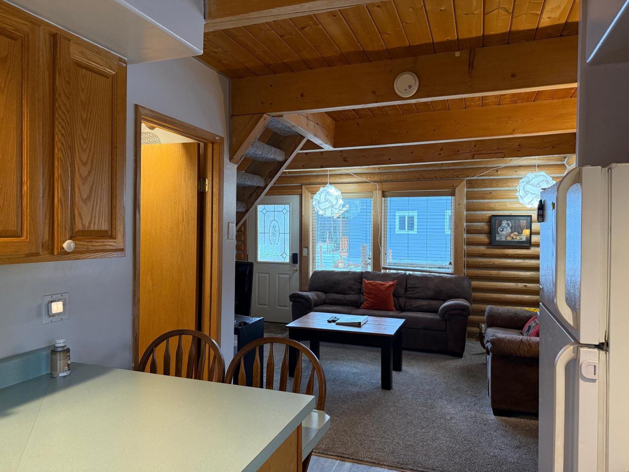 Talkeetna Log Cabin With Hot Tub Unit 1 المظهر الخارجي الصورة