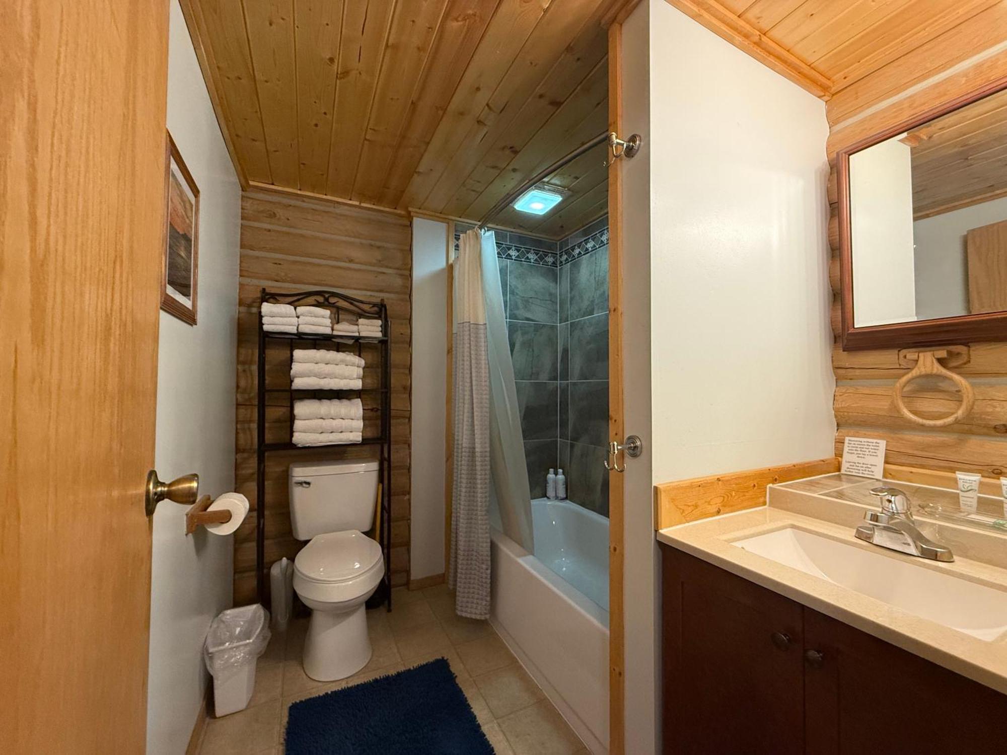 Talkeetna Log Cabin With Hot Tub Unit 1 المظهر الخارجي الصورة